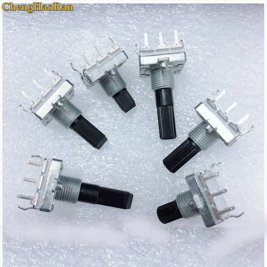 1PCS EC16 Encoder 3pin Power Amplifier Volume Regulator Controller 360 Degree Speaker Rotation Adjustable Potentiometer