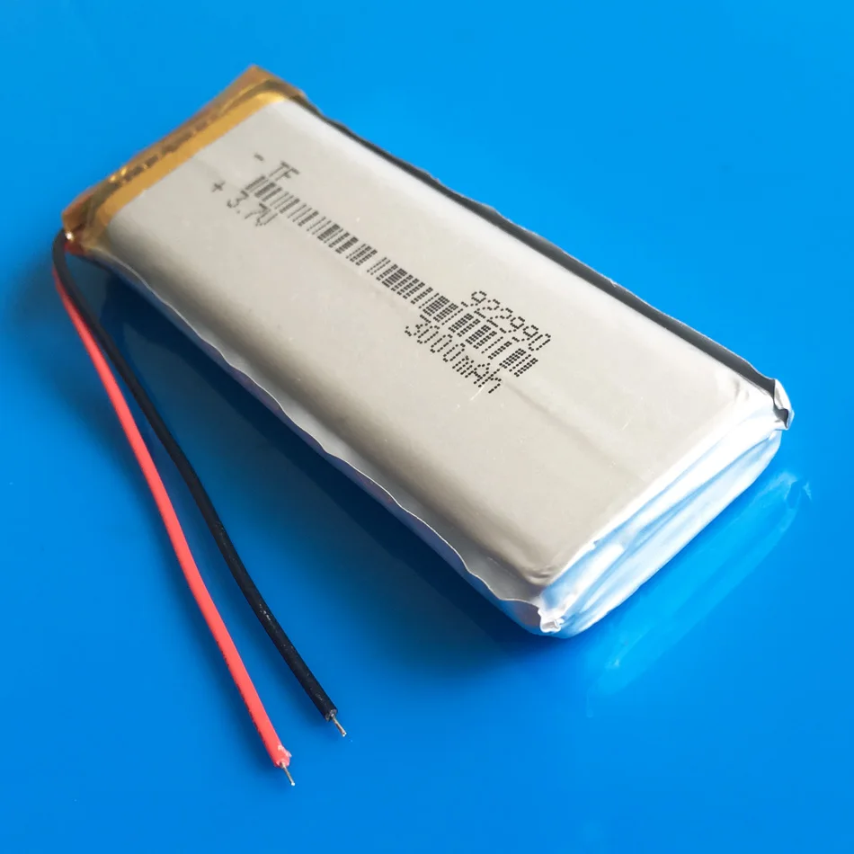 Akumulator litowo-polimerowy lipo 3,7 V 3000 mAh 922990   Do GPS DVD PDA PAD power bank Tablet PC e-book tablet z kamerą