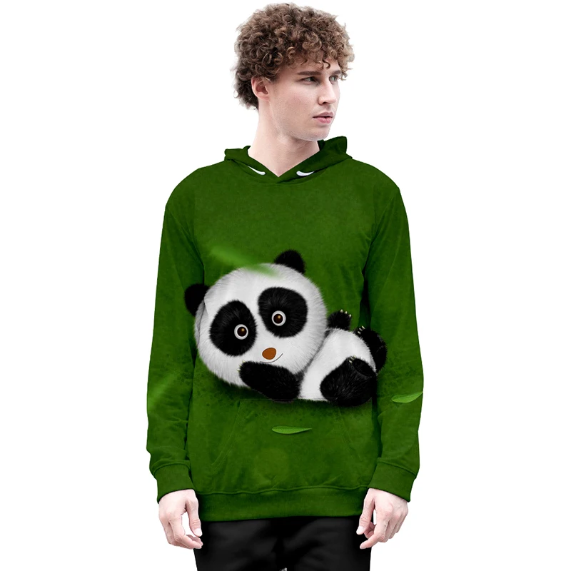 New Fashion Print Panda Cute Funny 3d Hoodies Pullover Men Women Hoodie Hoody Tops Long Sleeve Unisex 3D Hood Hooded Sweatshirts