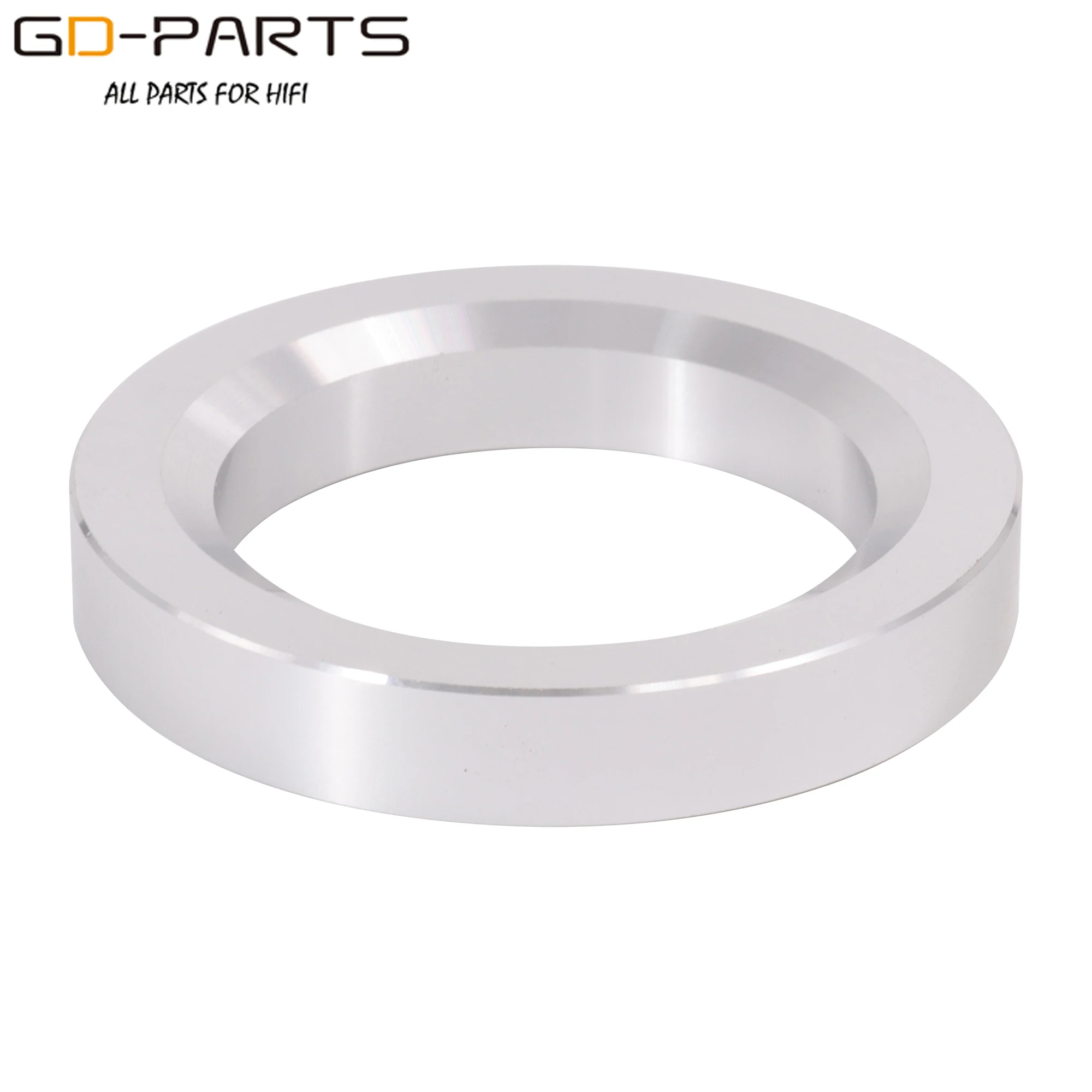 63*44*10mm Machined Full Aluminum Base Ring Decorating Circle Washer For Vintage Hifi Audio KT88 6550 Tube Amplifier