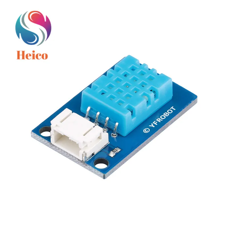 Digital Temperature and Relative Humidity Sensor Module DHT11 3.3~5V Voltage With 3P Cable for Arduino DIY Kit Control Board