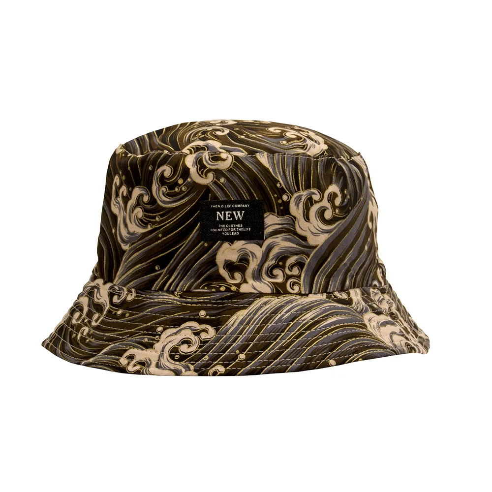 Great Retro Wave Japan Anime Bucket Hat Reversible Women Cotton Spring Outdoor Sun Caps Male Bob chapeau Fisherman Hats