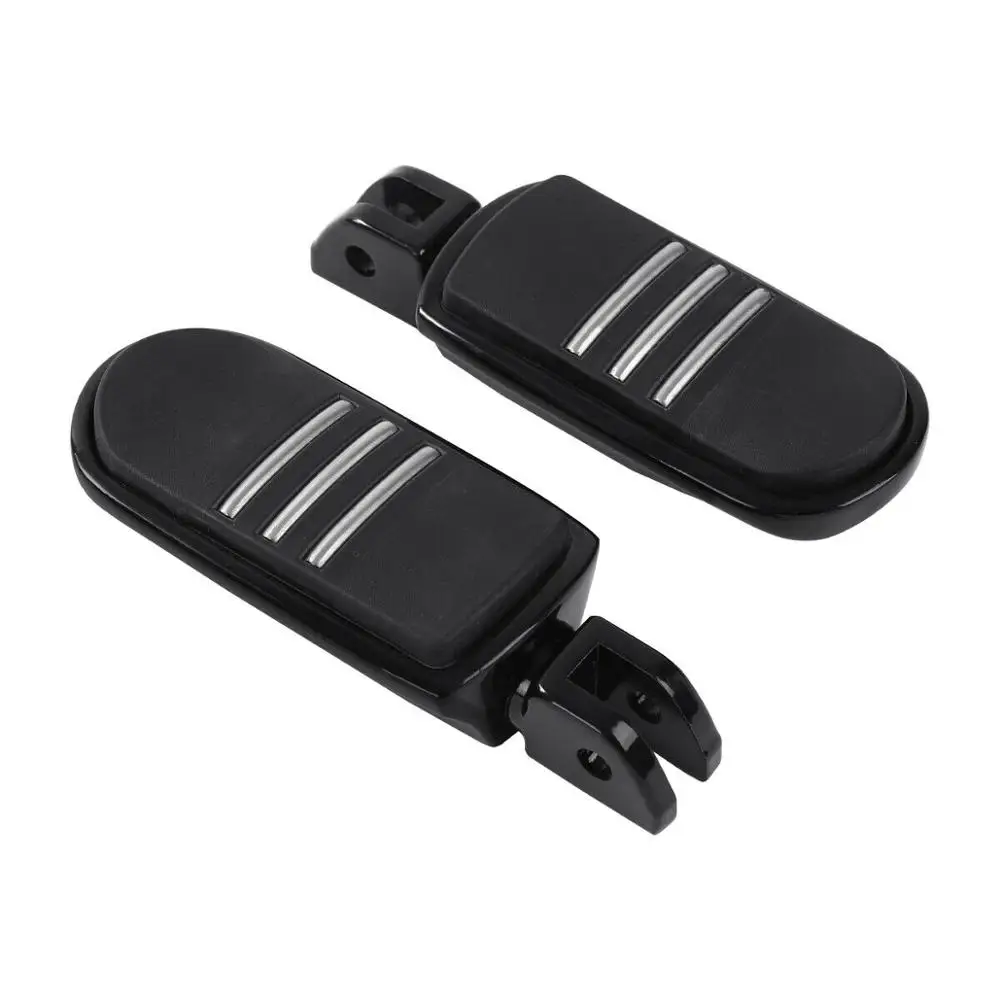 Motorcycle Black Rider Footrests Foot Pegs For Harley FXBB Street Bob Low Rider Sport Glide FLSB Softail Breakout FXBR 2018-2021