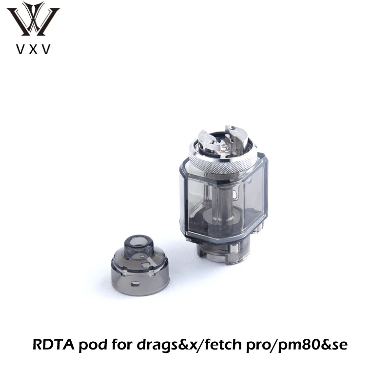 VXV-인기 판매 Soulmate RDTA 포드 510 스레드, Target pm80 pm80 SE Fetch Pro Voopoo Drag x/ Drag s DIY 전자 담배 분무기 탱크 Vape
