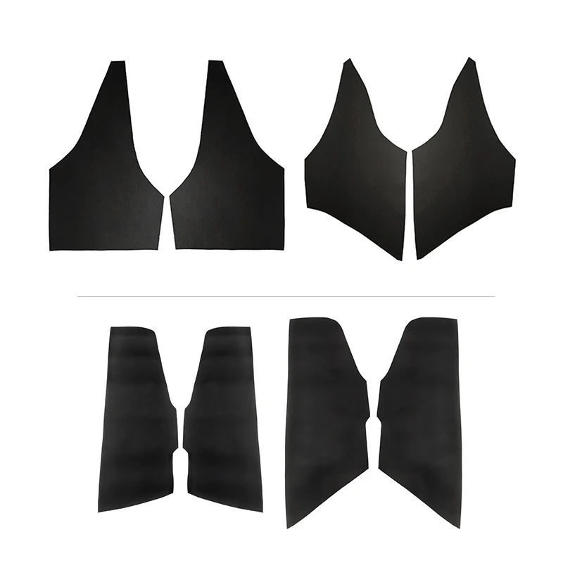 Microfiber Leather Interior Car Styling Door Panel Covers Trim For Toyota Corolla 2007 2008 2009 2010 2011 2012 2013