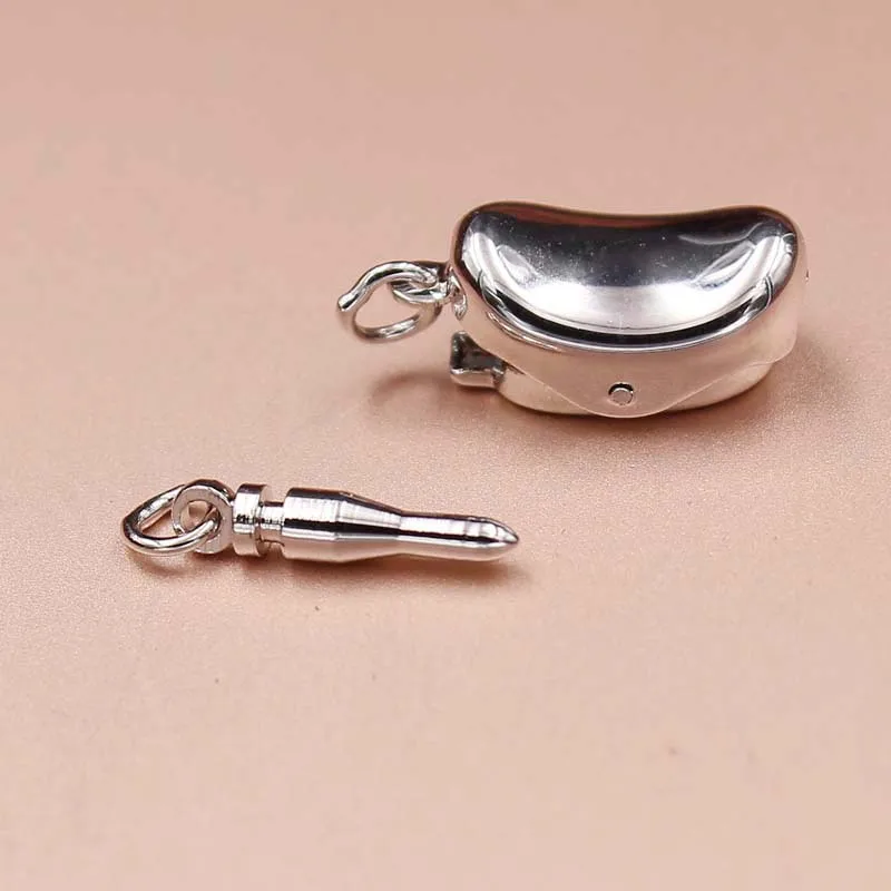 Genuine Real Pure Solid 925 Sterling Silver Bean Buckle Clasps Claw Pearl Necklace Bracelet Buckles Jewelry Making Findings