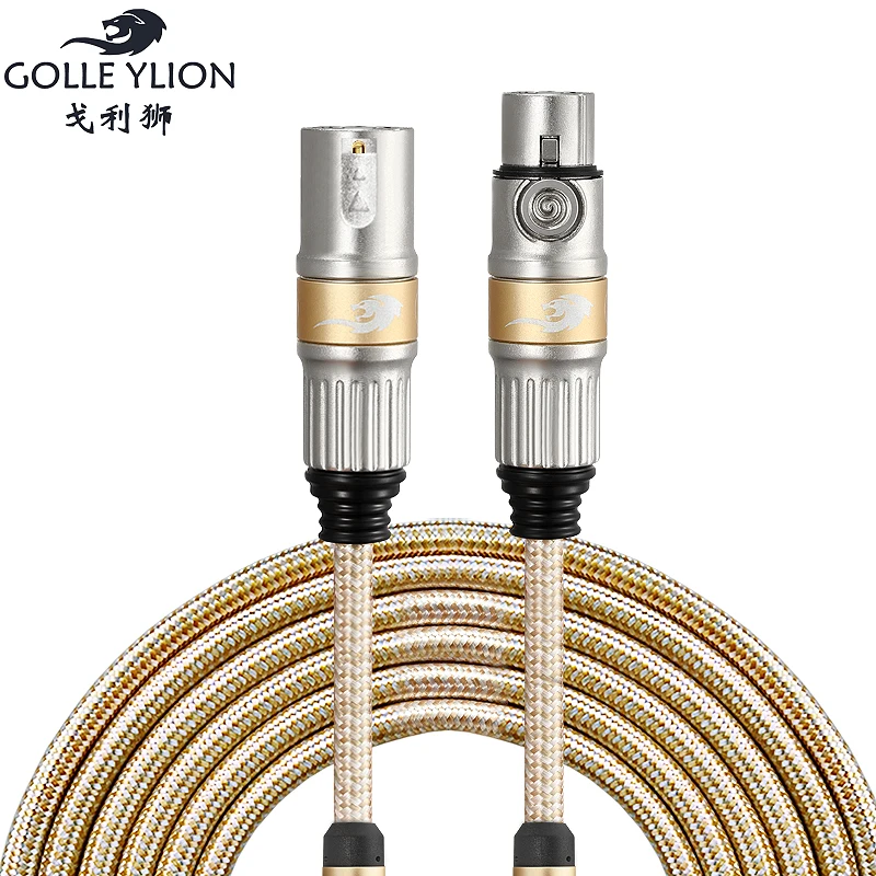 

Premium Mic Cable Regular 3 Pin XLR Male to Female Extension Cable Balanced for Microphone Headphone Mixer Console 1M 2M 3M 5M