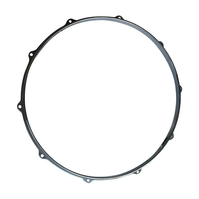 14 Inch 10 Hole Aluminum Alloy Die-cast Snare Drum Rim Drum Hoop One Pair Drum Snare