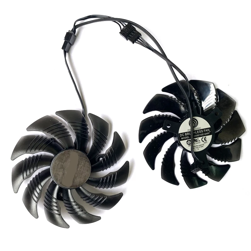 2 Stuks 87Mm T129215SU PLD09210S12HH RX580 Gpu Fan Voor Gigabyte Geforce GTX1060 1070 Gtx 1050ti Gtx 960 RX570 RX470 grafische Kaart