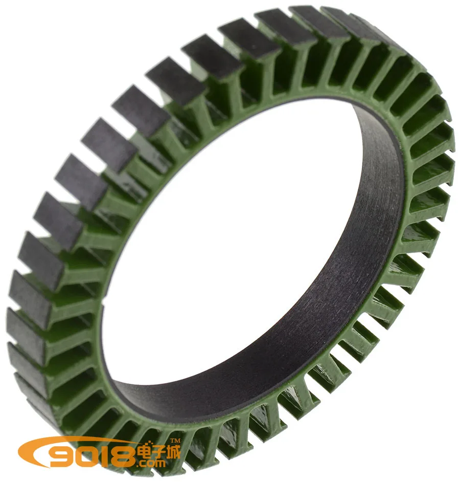 8110 Disc Brushless Motor Outer Rotor Power Generation Motor Silicon Steel Sheet Stator Core 81x10mm 36N40P