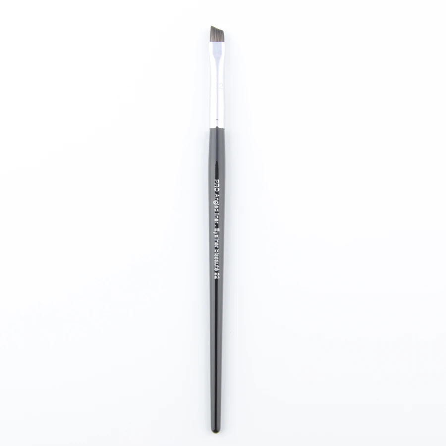 1 piece Pro Angled Liner #22 Eyebrow Makeup brushes Eye Brow Make up brush Synthetic Hair wood handle