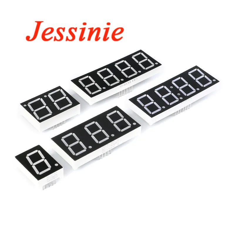 5pcs 0.8 Inch Digital Tube LED Display 2 Bit 3 Bit 4 Bit Clock Common Anode Cathode 0.8