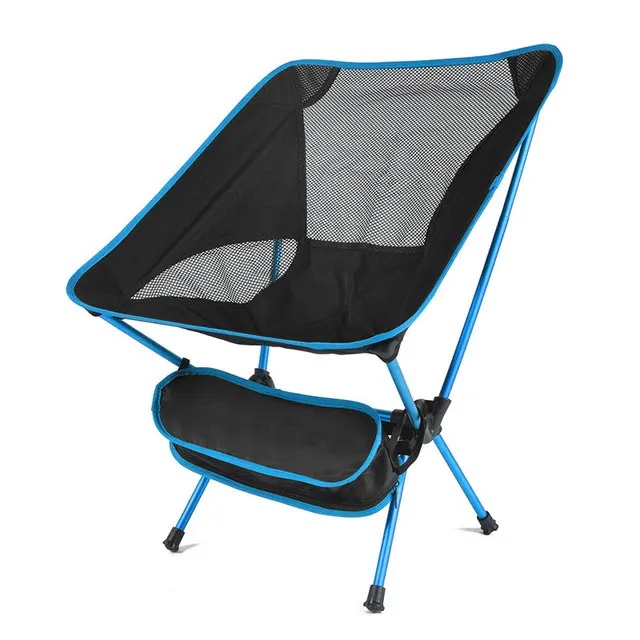 NONE Klappstuhl, ultraleicht, abnehmbar, tragbar, leicht, klappbar, erweiterter Sitz, Angeln, Camping, Zuhause, Grillen, Garten, Wandern 10