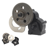Metal GearBox Set With Gear For RC 1/10 Rock Crawler HSP 94180 18024 RGT EX86100 #18009#18027