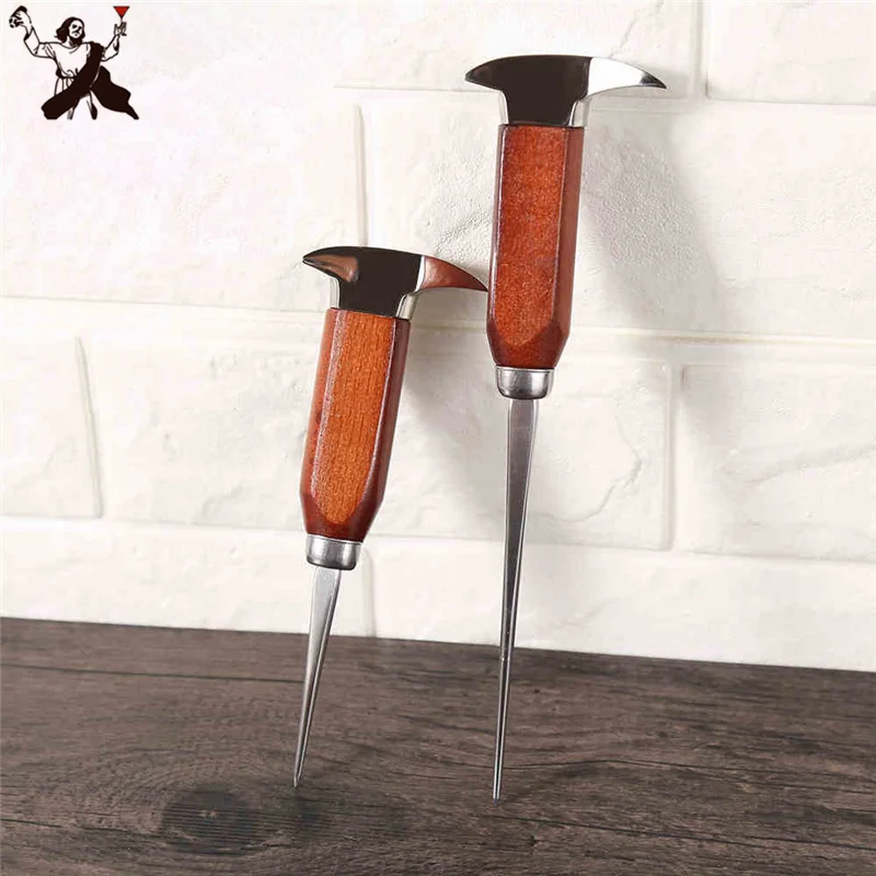

17.5/24cm Ice Pick Crusher Crushed Stainless Steel Ice Chisel Ice Removal Ice Barware Bartender Tools Bar Accessories Bar Tools