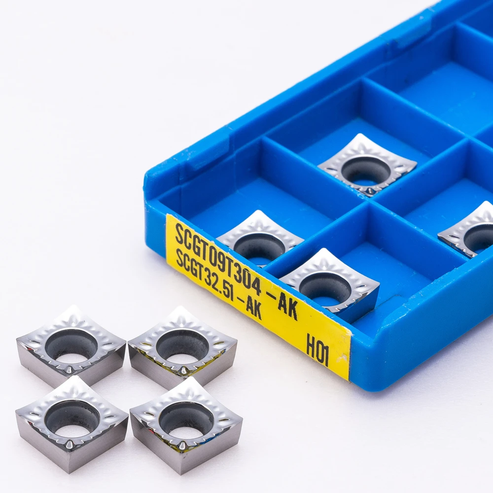 SCGT09T302 SCGT09T304 SCGT09T308 SCGT120402 SCGT120404 SCGT120408 Aluminum Lathe SCGT 09 Turning Inserts SCGT 12 Carbide