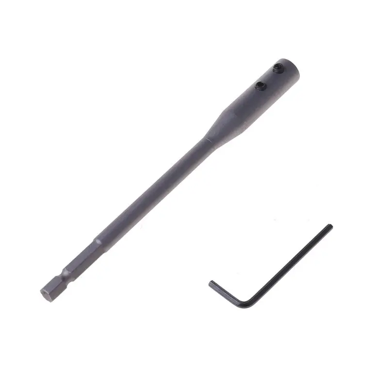 1 Set Drill Extension Connect Rod 150/300mm Fit For Flat Drill Bit Deep Hole Shaft Hex Extention Holder Connect Rod Tool