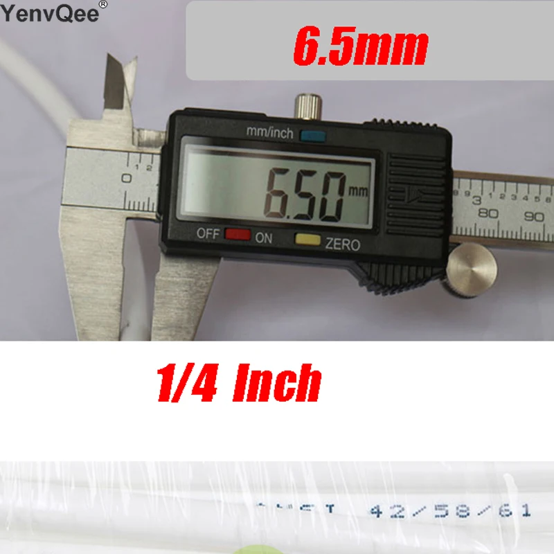 5M di Acqua Parti del Filtro 1/4 "OD Tubo CCK/Rapido del Tubo Depuratore di Acqua RO Sistema Ad Osmosi Inversa