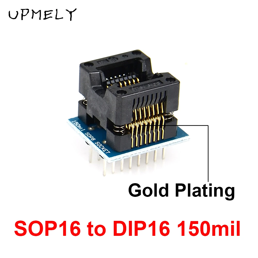 6pcs TSSOP28 SSOP28 SOP28-DIP28 Adapter SOP20 SOP16 SOP8 150/200mil to DIP8 Chip Compatible TSSOP20 SSOP20 TSSOP8 Socket