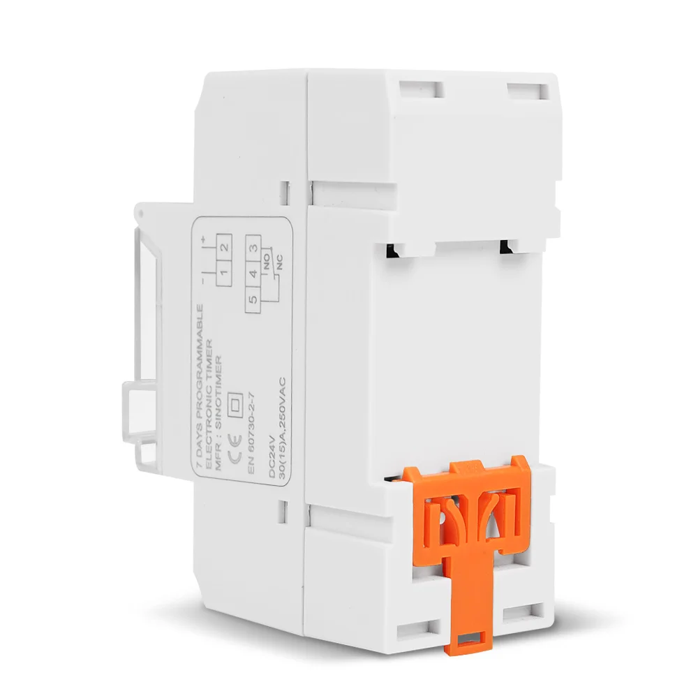 TM919 DC 24V 30A Digital LCD Timer Time Relay Programmer for Pool/Gate/Sprinklers Control with 1NO 1NC