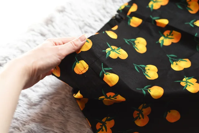 SISHION Dropshipping Floral Toucan Print Mini Rock SS0008 Baumwolle Vintage Schlank Retro Sexy Röcke Frauen Damen Frauen Rock Y2K – Detail 15
