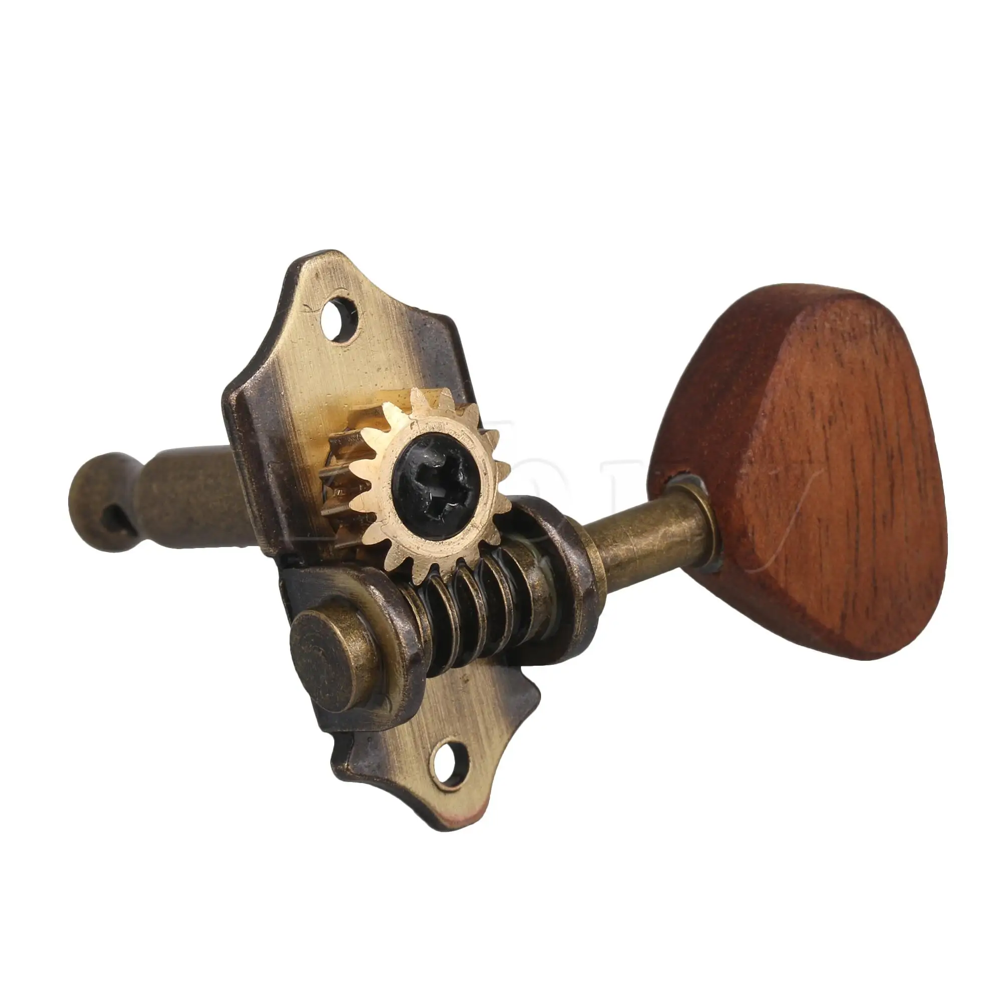 3R 3L Guitar String Tuners Acacia wood handle for Acoustic Guitars Parts