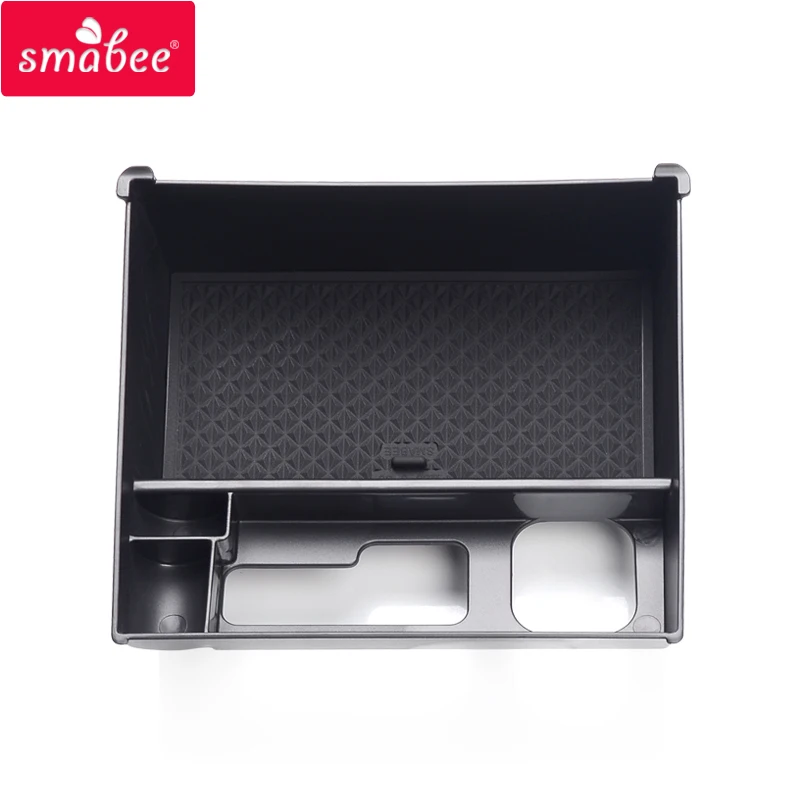 smabee Car Armrest Box Storage for Mazda 6 Atenza 2019 2020 Accessories Organizer Center Console Tray Box Black Stowing Tidying