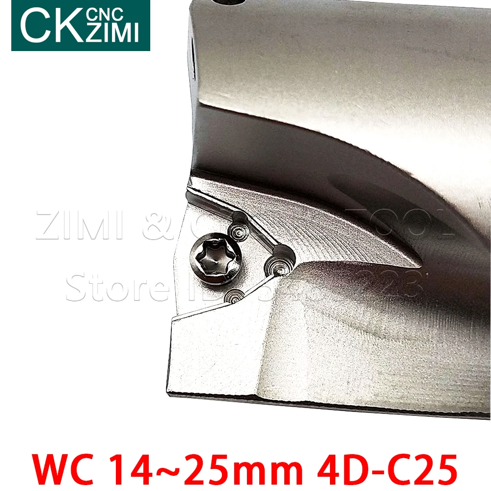 Imagem -06 - Wc-furadeira 4d u 14 14.5 15 15.5 16 16.5 17 17.5 18 18.5 19 19.5 20 20.5 21 21.5 22 22.5 23 24 23.5 25 mm Inserção Wcmx Wcmt