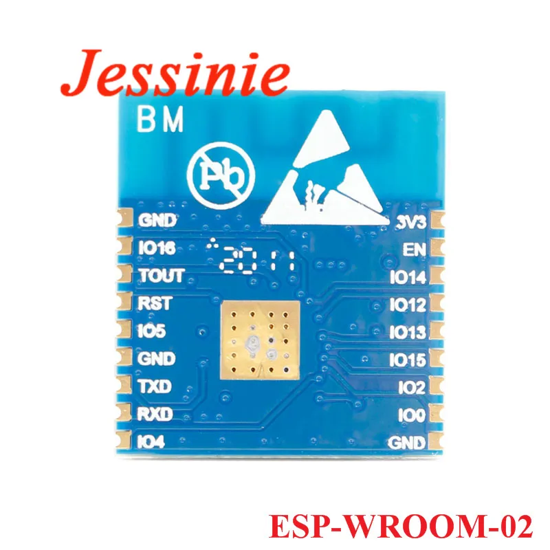 Módulo inalámbrico ESP-WROOM-02, ESP-WROOM-02D, 2MB, 4MB, Flash, ESP8266, ESP, WROOM 02, 02D, 02U, Wifi, MCU