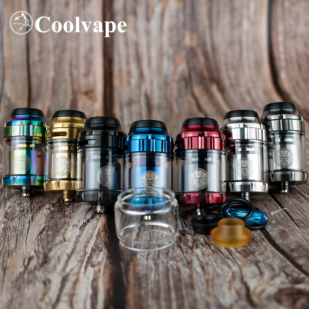 

Атомайзер coolvape Zeus RTA с емкостью 4,5 мл, дрип-тип 810 делрина, Двойная электронная сигарета rta vs zeus