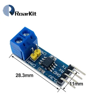 1 adet/5 adet SN65HVD230 VP230 CAN kurulu ağ alıcı verici değerlendirme geliştirme modülü Arduino için denetleyici kurulu DC 3V-3.6V