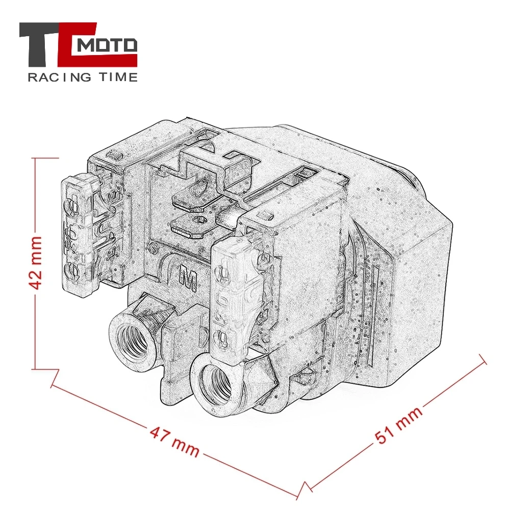 5JW-81940-00 Starter Start Solenoid Relay For Yamaha YZF1000 YZF-R1 R6 R7 YFZ450 YFZ45 YZF600 Moto 4DN-81940-00 4YR-81940-02