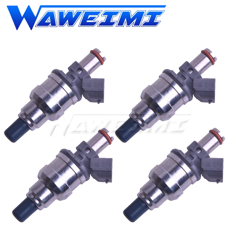 

WAWEIMI 4x high qulity Fuel Injector 195500-2040 for Ma-zda Protege MX-3 Kia Sephia 1.6 1.8L 842-12176 MJF07-13-250 JF07-13-250