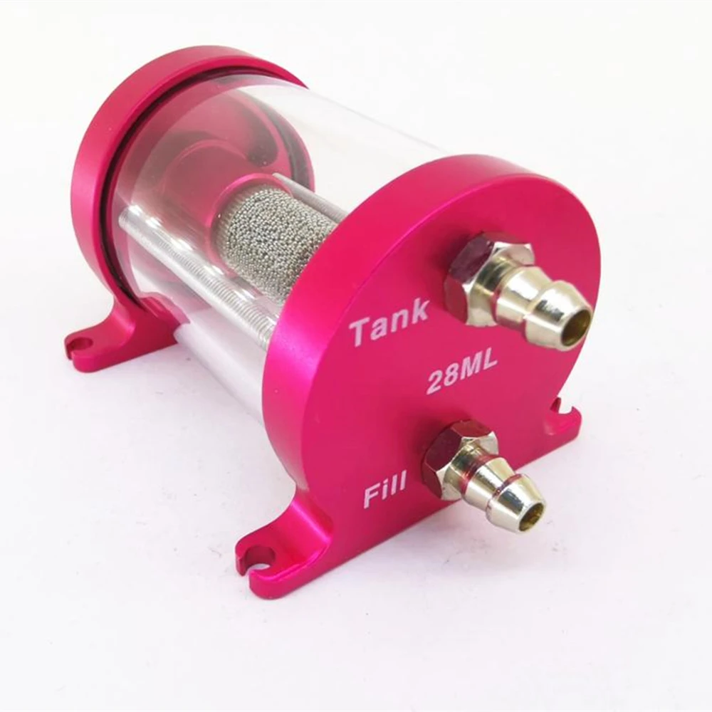 UAT 35ml CNC Air Trap Tank with fuel filter for turbine jet