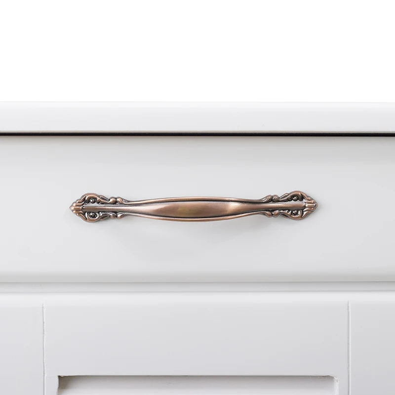 warm white amber antique brass copper color options cupboard Cabinet etc furniture door handle drawer pull