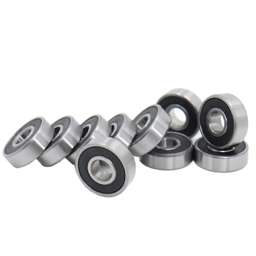 608RS Bearing 8*22*7 mm ( 10 PCS )  Skateboard Scooter 608 2RS Ball Bearing Miniature Skate Roller 608-2RS 608 RS Bearings