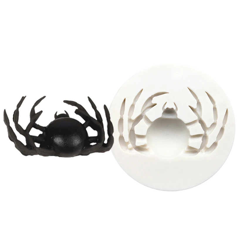 Halloween Bat Spider Owl Silicone Sugarcraft Mold Chocolade Cupcake Bakken Fondant Taartdecoratie Gereedschappen
