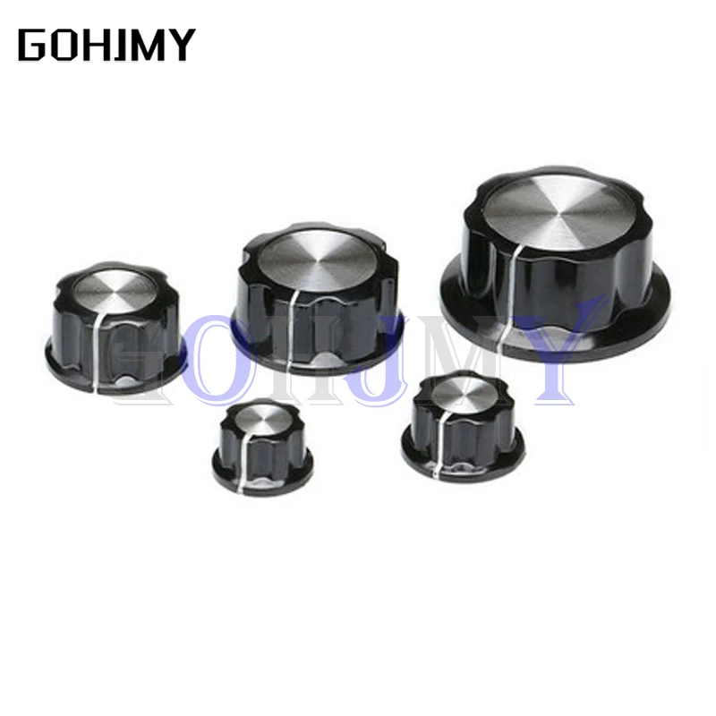 5Pcs MF-A01 MF-A02 MF-A03 MF-A04 MF-A05 Potentiometer Knob WH118/WX050 Rotary Switch Electronic 6mm