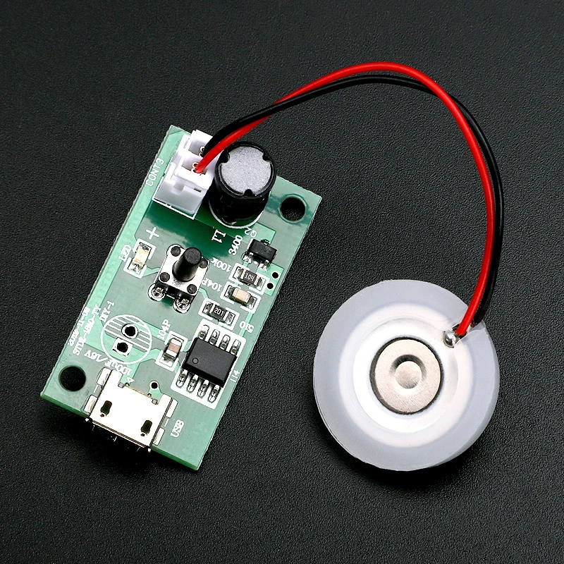 ELOOLE 16MM 20MM 1.5-3W Ultrasonic Mist Maker Atomizer Transducer Atomizer Film Plate Accessories Humidifier Rubber Gasket