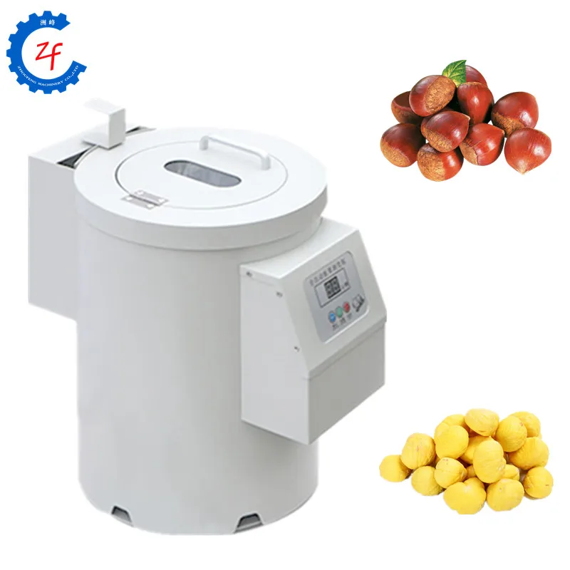 Commercial chestnut processing equipment chestnut opening shelling peeled machine