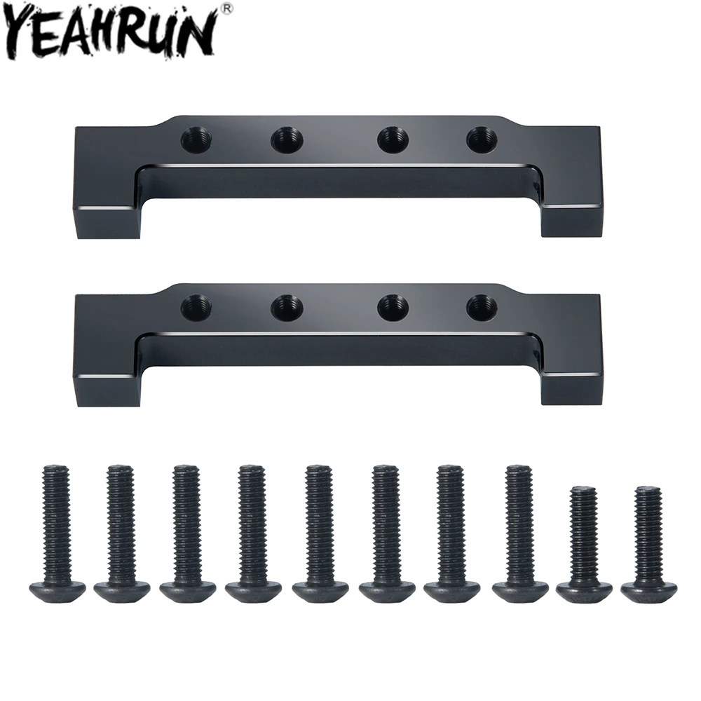 YEAHRUN Front Servo Mounts Metal Servo Fixed Stand for 1/14 Tamiya Drag Head Tractor Truck RC Car Upgrade Parts