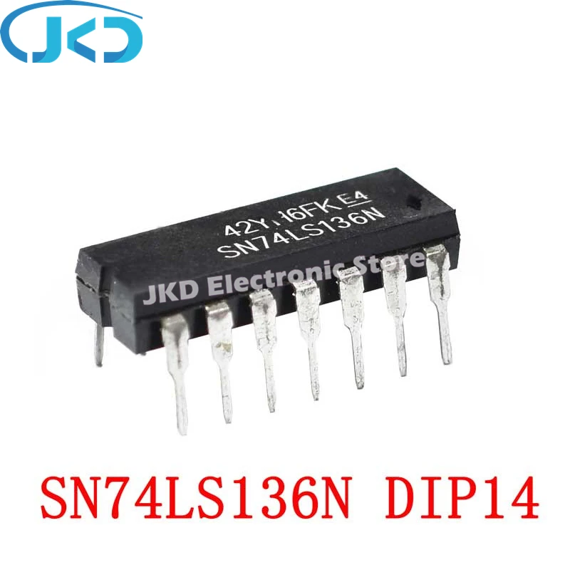 5 pezzi 7474ls136n 74LS136 DIP-14 nuovo IC