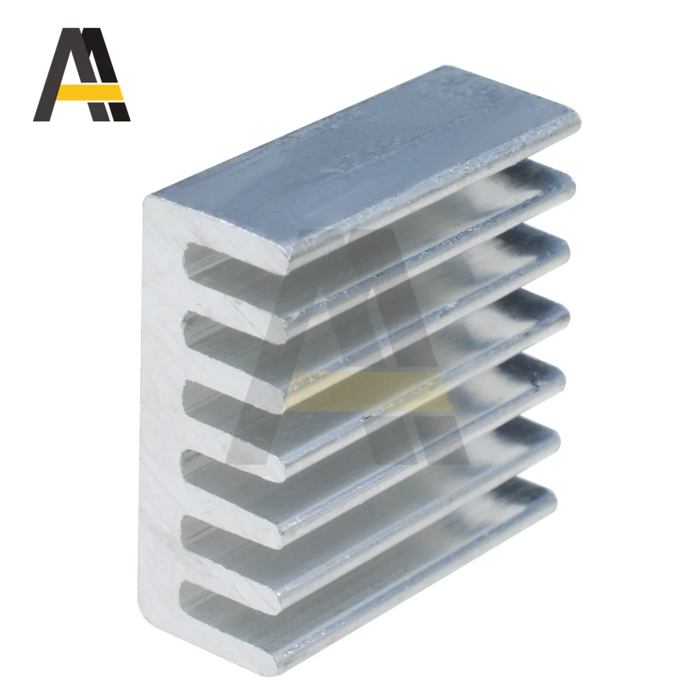 Disipador de calor de aluminio para ordenador, Enfriador de 14x14x6mm, 11x11x5mm, 8,8x8,8x5mm, 20x14x6mm para varias disipación de calor Pi, 10 unidades por lote