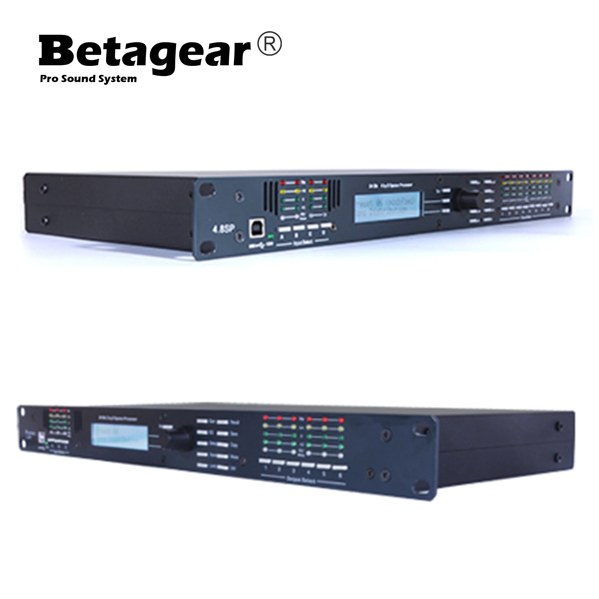 Betagear 4.8SP 4Input 8Output Protea Processor Loudspeaker Processador De audio Professional Audio Processeur Speaker Management