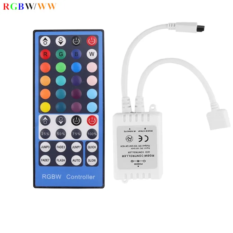 1 Piece RGB RGBW Remote controller RF 11 17 Keys  IR 20 24 40 44 Key remote control music CCT dimmer for SMD 5050 2835 LED Strip