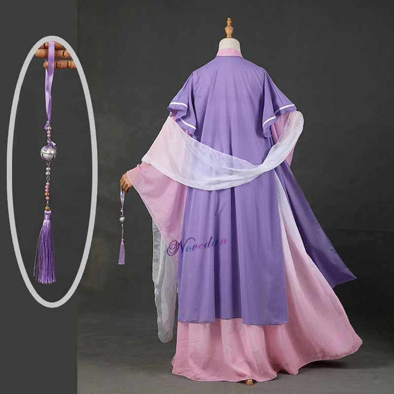 Dao Mo To Shi Jiang YanLi Cosplay Mo Dao Zu Shi Anime Cosplay Costume Traditioanl Chinese Hanfu Dress Women Tang Suit Wig Party