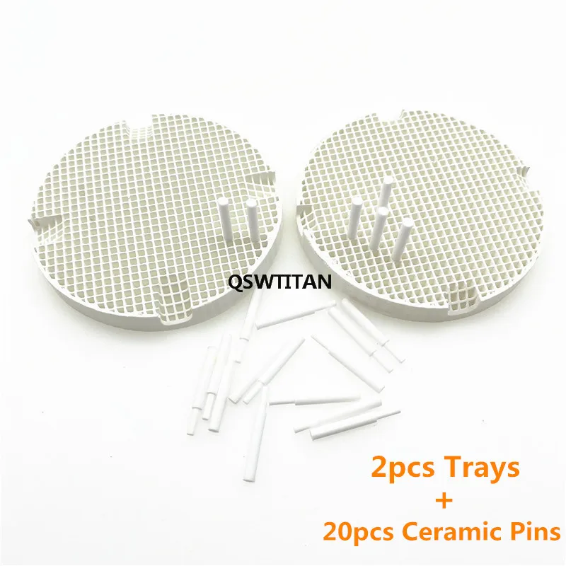 Honeycomb Firing Trays Square/Round Metal Pins Zirconia Pins Dental Technician Supplies