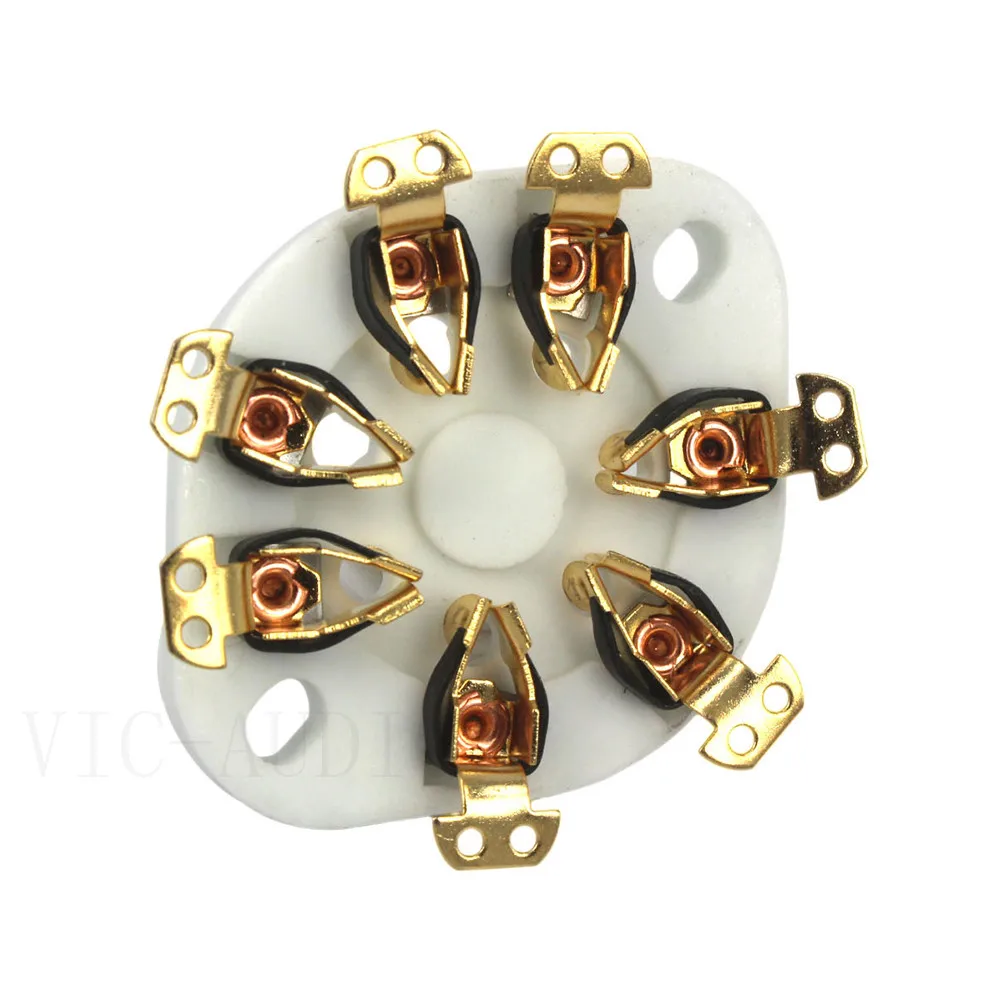 مأخذ أنبوب مفرغ للصوت ، مأخذ صوت ذاتي الصنع ، 7 دبوس ، FU25 ، 6A6 ، من من من من من نوع 12