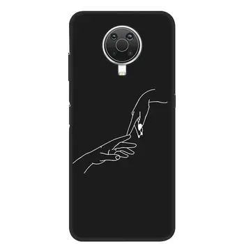 Silikonové pouzdro pro Nokia G20, černé, měkké, zadní kryt pro Nokia G50, XR20, C30, C20 Plus, C10, X20, X10 1,4, 5,4, 3,4, 5,3, 8,3, G10 10 nejlepší prodej Černý kryt pro Nokii G10 - №7