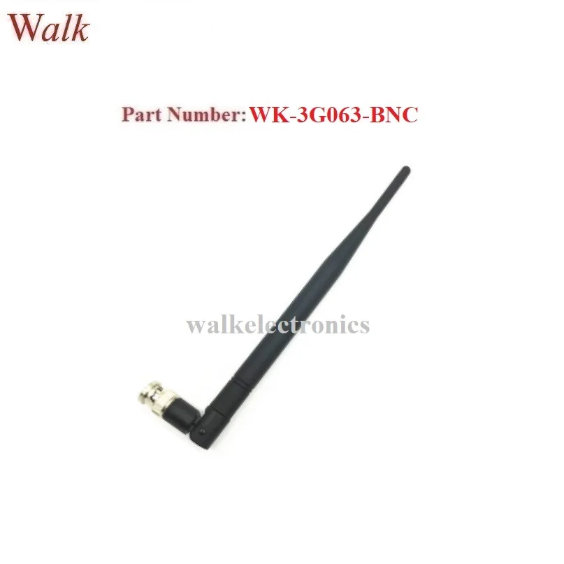 7.0dbi high gain BNC male straight flexible GSM 3G rubber aerial foldable gprs multi band stubby BNC aerial